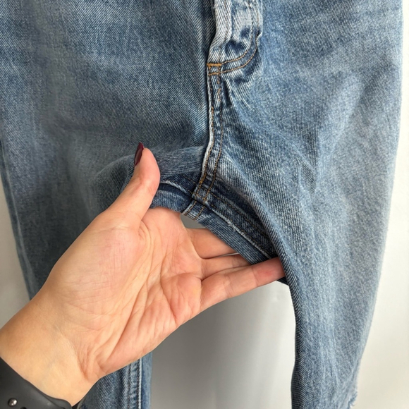 AGOLDE 90's Pinch Waist Distressed Jean Sz 27 - Picture 10 of 13